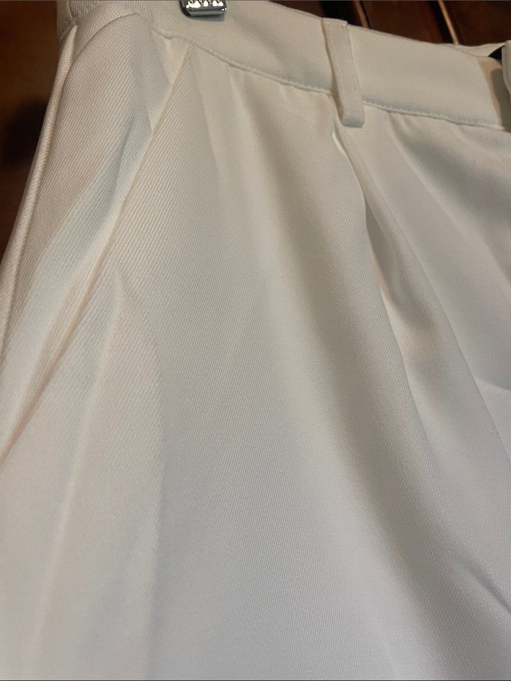 Cider Wide-Leg Cream Trousers - Picture 3 of 7